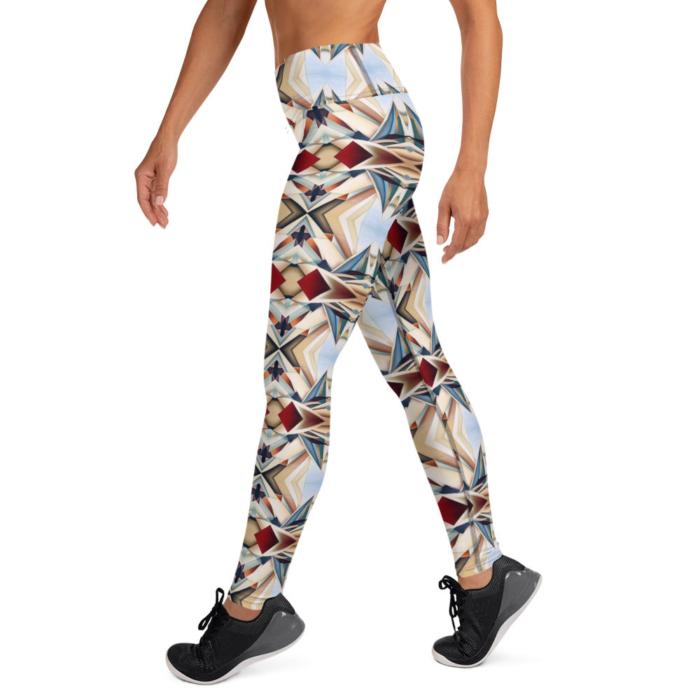 DMV 0889 Geo Boho Yoga Leggings