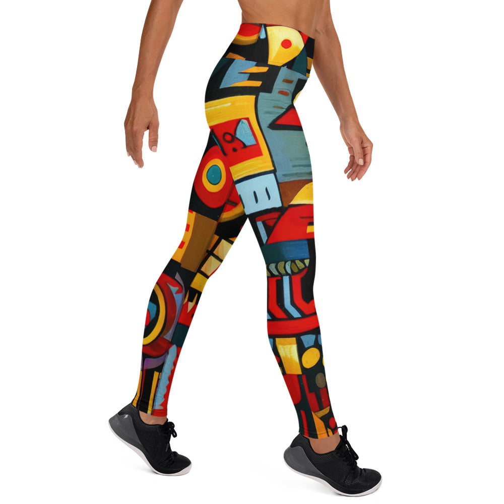 DMV 0233 Psy Art Yoga Leggings