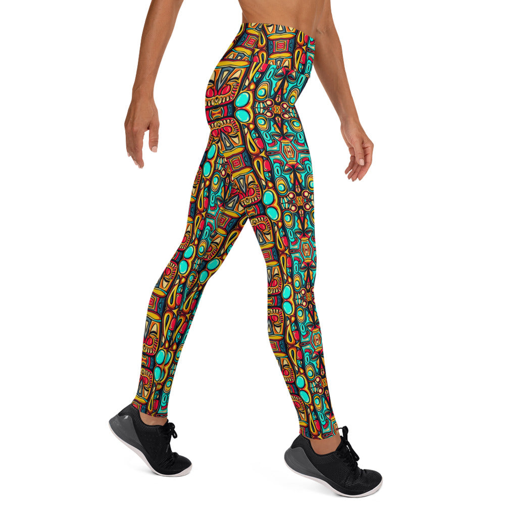 DMV 0074 Psy Artsy Yoga Leggings