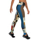 DMV 0008 Abstract Art Yoga Leggings