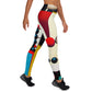 DMV 0055 Retro Art Yoga Leggings