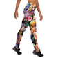 DMV 0043 Floral Yoga Leggings