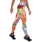 DMV 0035 Floral Yoga Leggings