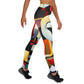 DMV 0022 Retro Art Yoga Leggings