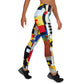 DMV 0124 Retro Art Yoga Leggings