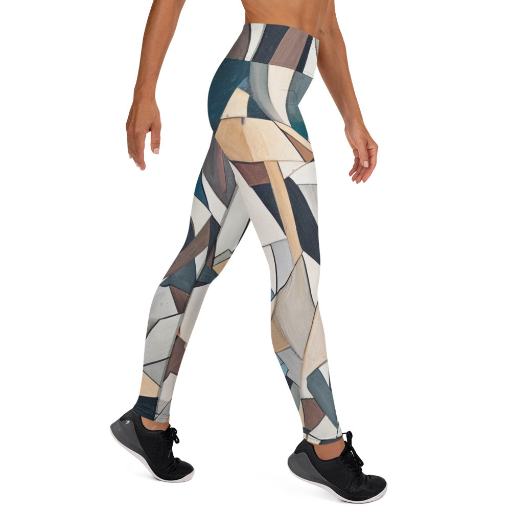 DMV 0264 Abstract Art Yoga Leggings