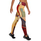 DMV 0251 Abstract Art Yoga Leggings