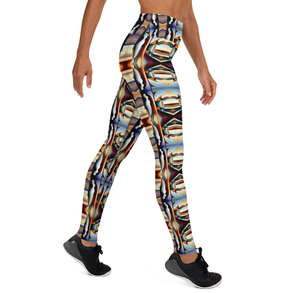 DMV 0104 Conceptual Artsy Yoga Leggings