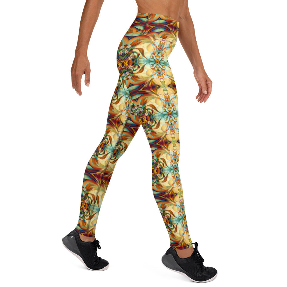 DMV 0123 Chic Boho Yoga Leggings