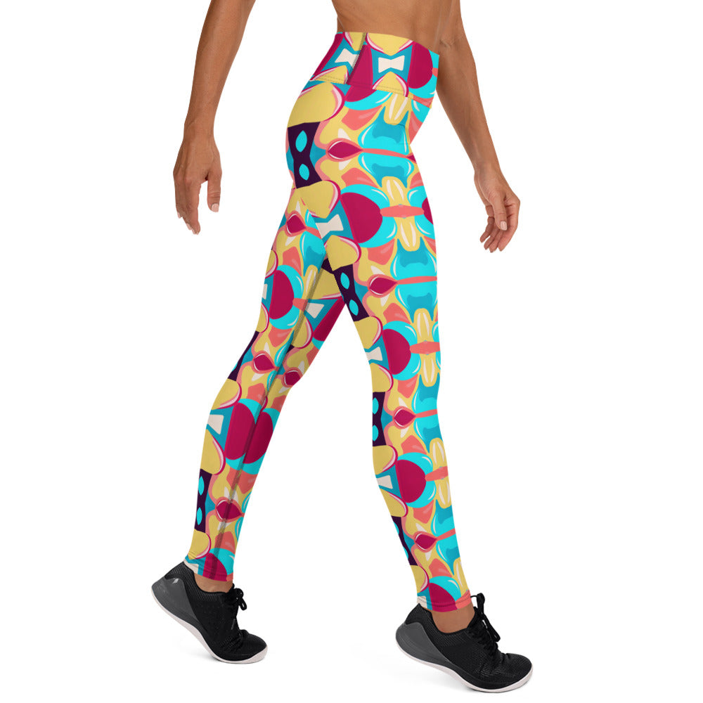 DMV 0134 Vintage Artsy Yoga Leggings