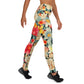 DMV 0260 Floral Yoga Leggings