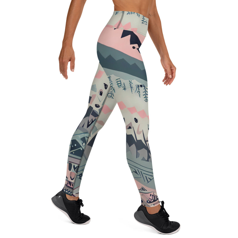 DMV 0306 Boho Yoga Leggings