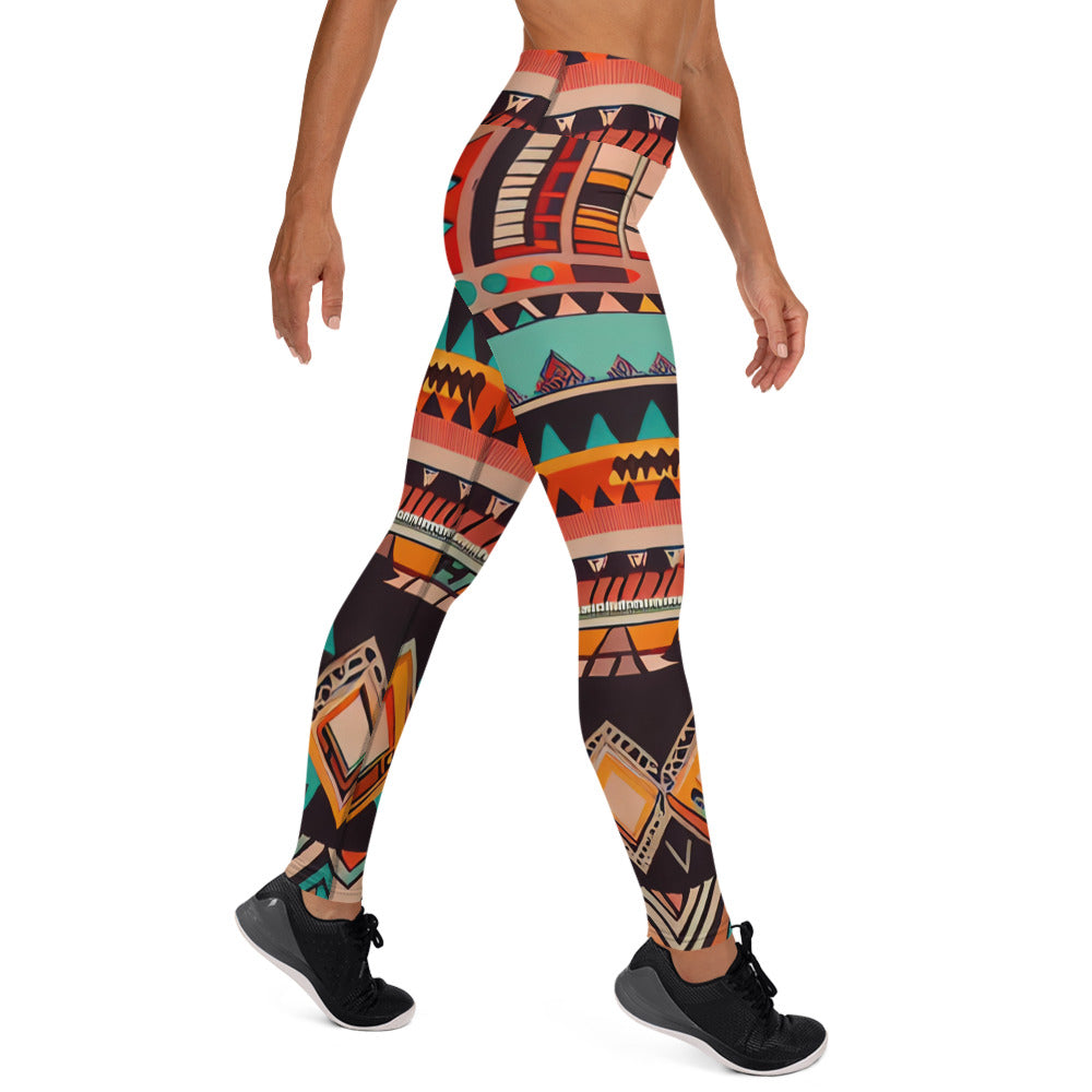 DMV 0415 Boho Yoga Leggings