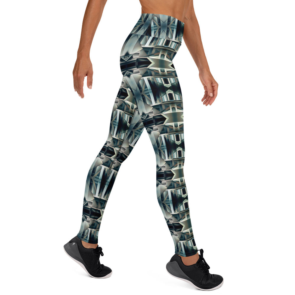 DMV 0414 Conceptual Artsy Yoga Leggings