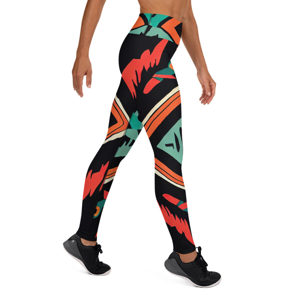 DMV 0154 Boho Yoga Leggings