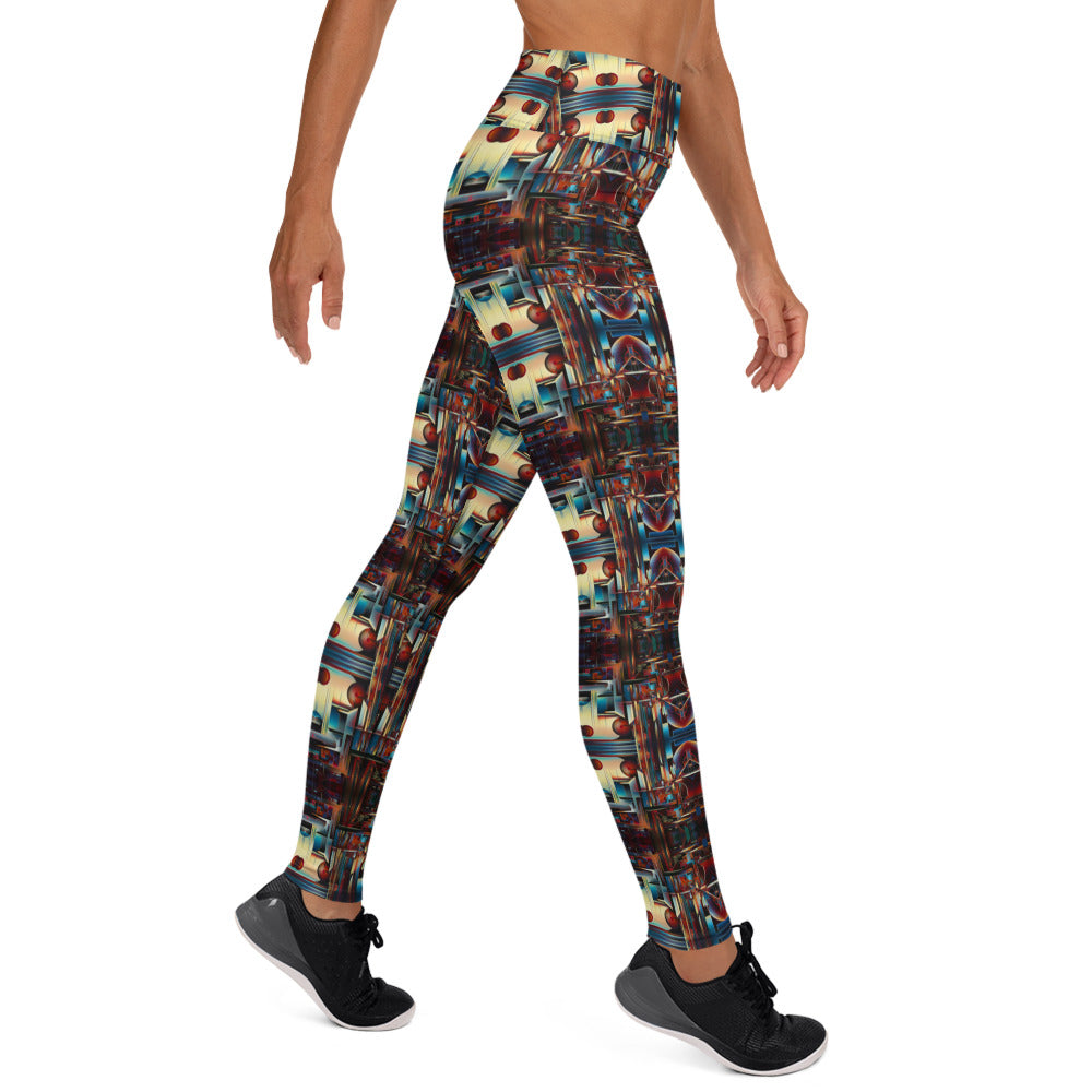 DMV 0188 Conceptual Artsy Yoga Leggings