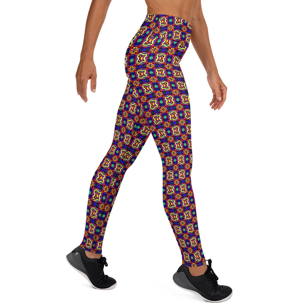 DMV 0199 Chic Boho Yoga Leggings