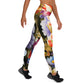 DMV 0268 Floral Yoga Leggings