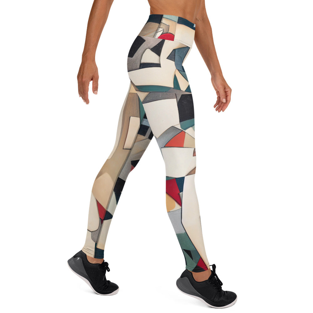 DMV 0508 Abstract Art Yoga Leggings