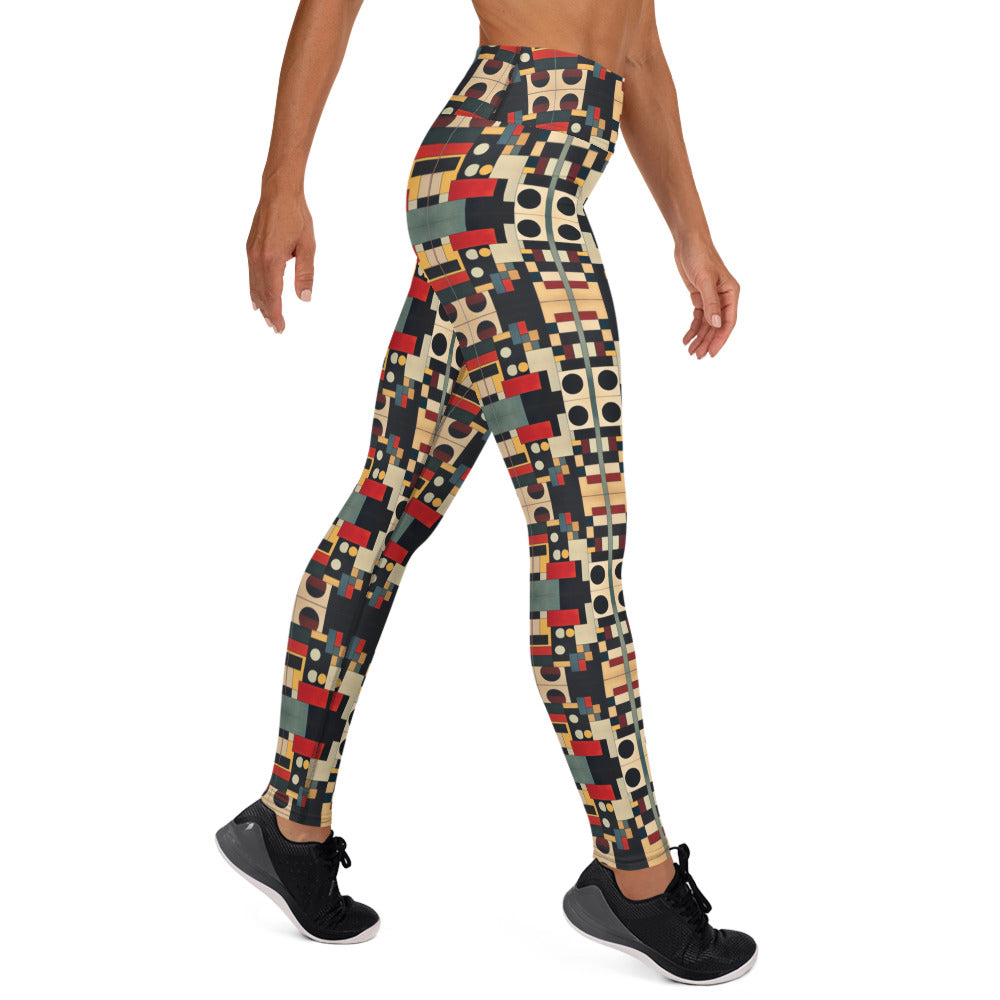 DMV 0510 Geo Boho Yoga Leggings