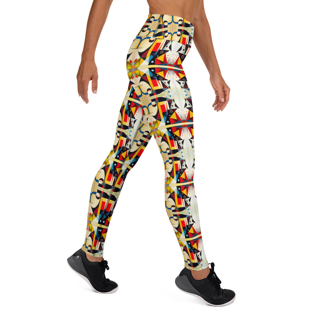 DMV 0517 Chic Boho Yoga Leggings