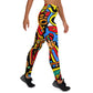 DMV 1027 Psy Art Yoga Leggings