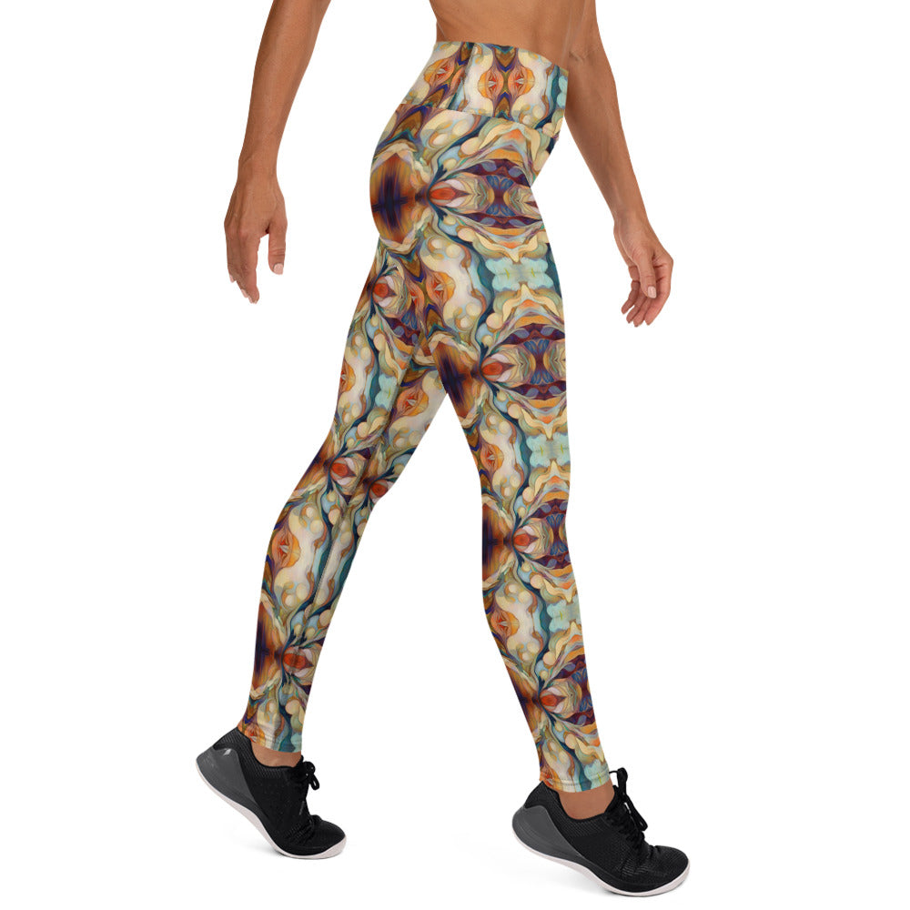 DMV 1970 Chic Boho Yoga Leggings