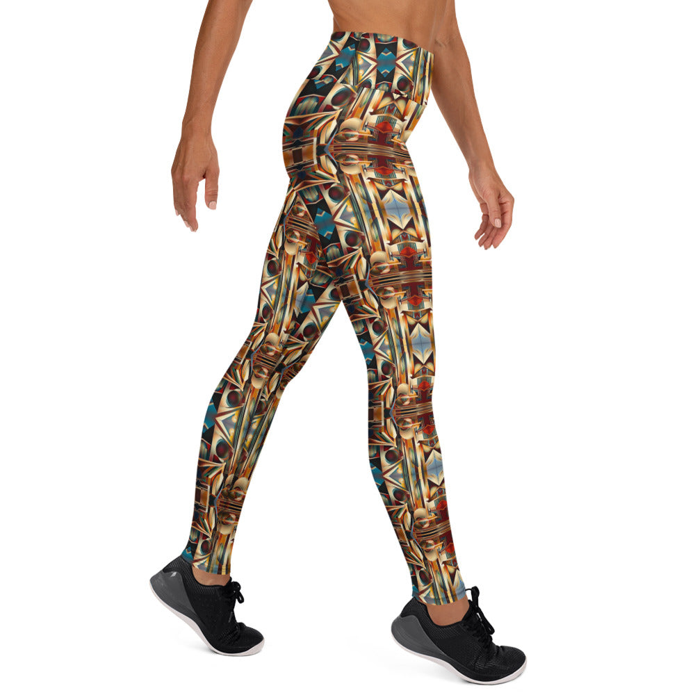 DMV 2048 Conceptual Artsy Yoga Leggings