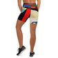 DMV 0209 Abstract Art Yoga Shorts