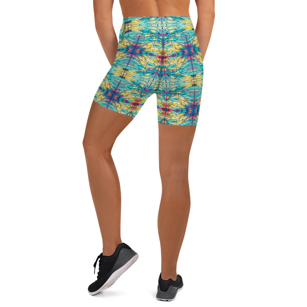 DMV 0231 Chic Boho Yoga Shorts