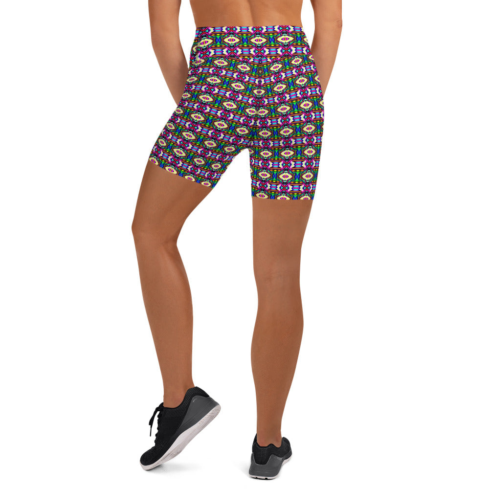 DMV 0034 Psy Artsy Yoga Shorts