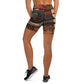 DMV 0256 Retro Art Yoga Shorts