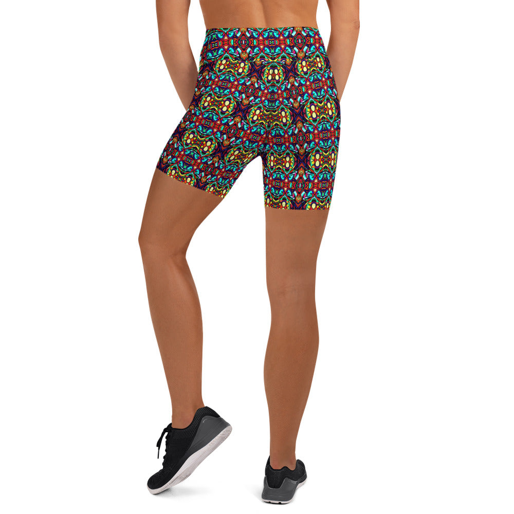 DMV 0091 Psy Artsy Yoga Shorts