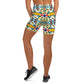 DMV 0102 Vintage Artsy Yoga Shorts