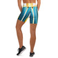 DMV 0262 Retro Art Yoga Shorts