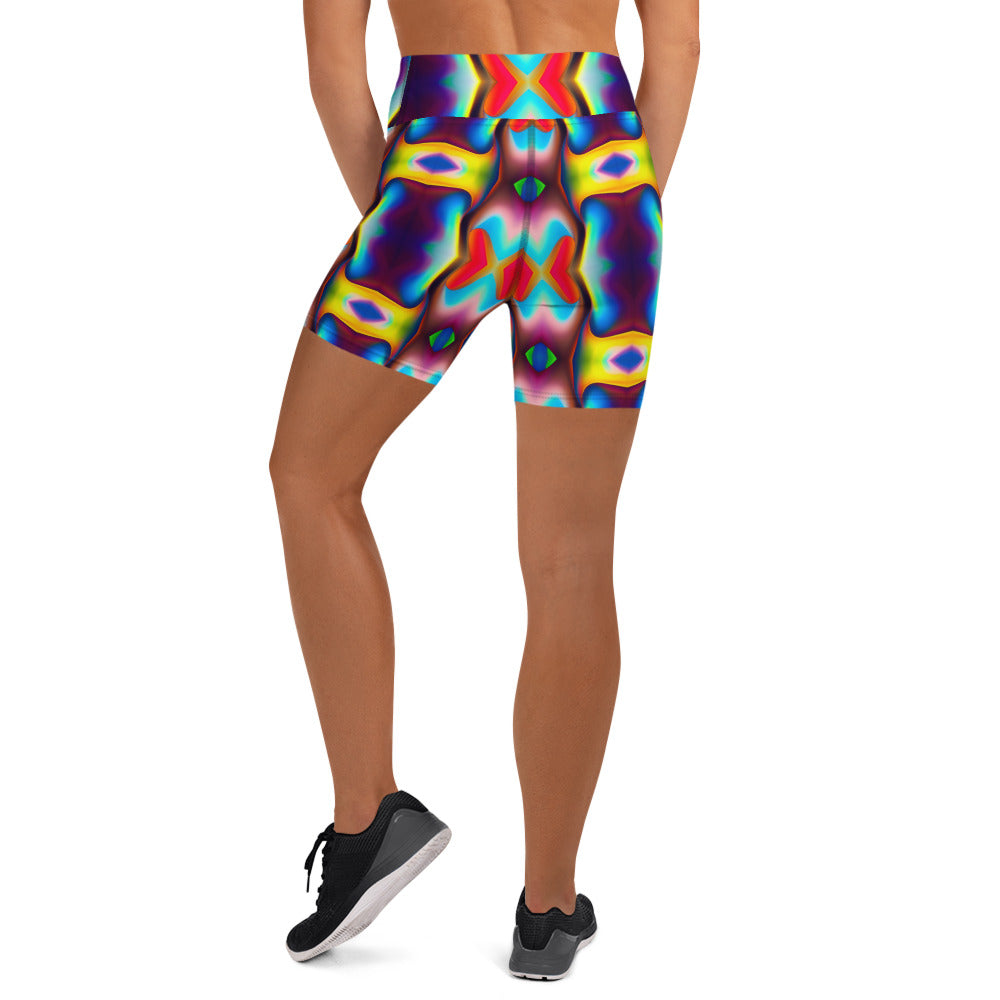 DMV 1350 Psy Artsy Yoga Shorts