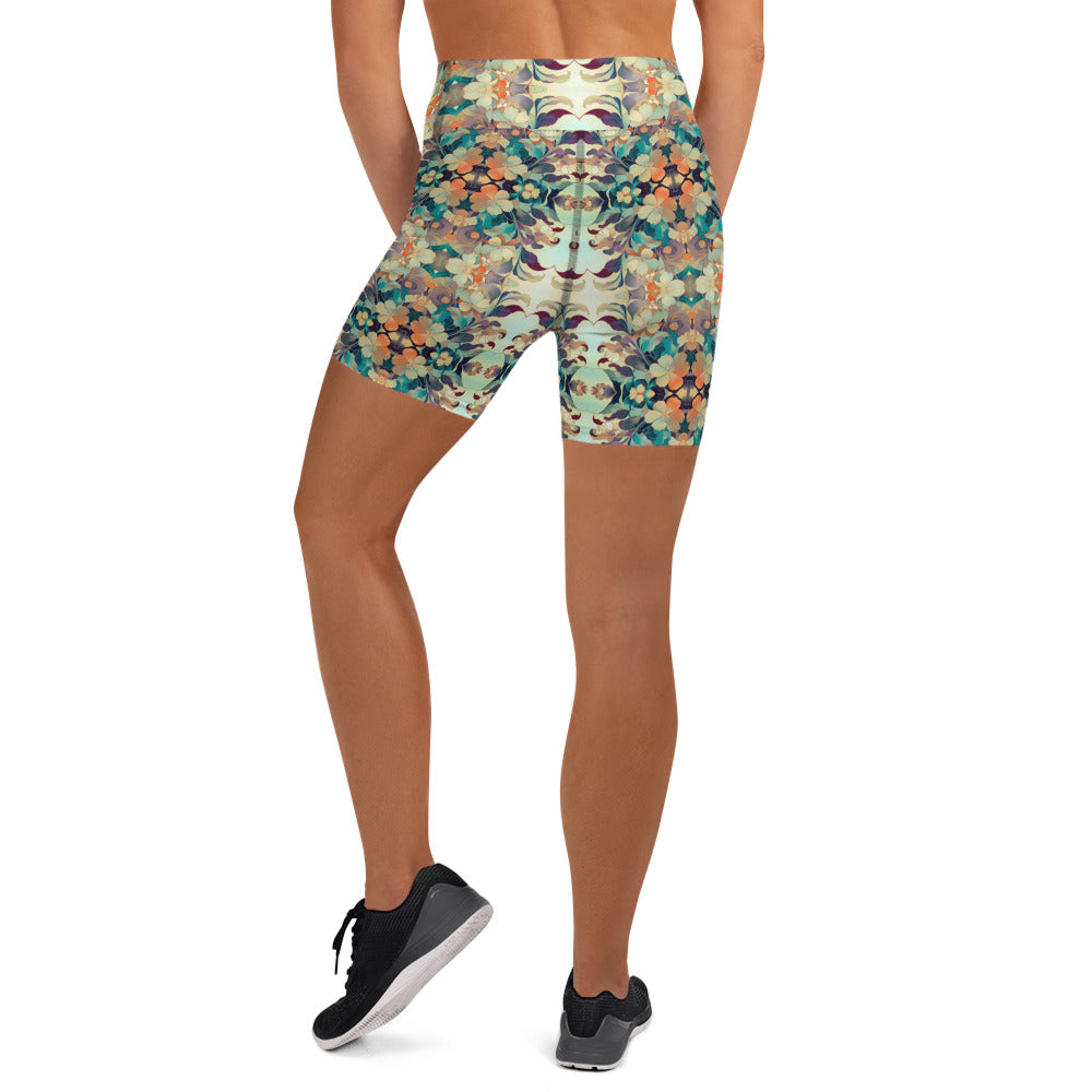 DMV 0408 Chic Boho Yoga Shorts