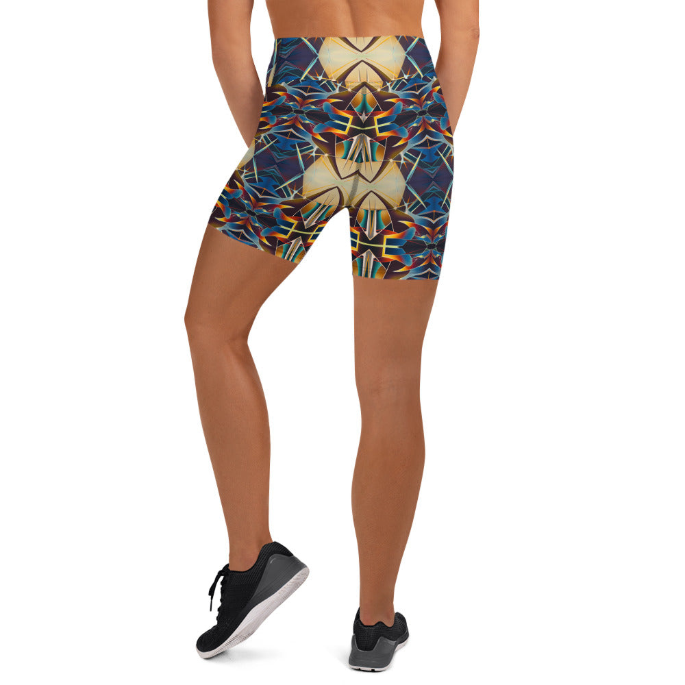 DMV 0406 Conceptual Artsy Yoga Shorts