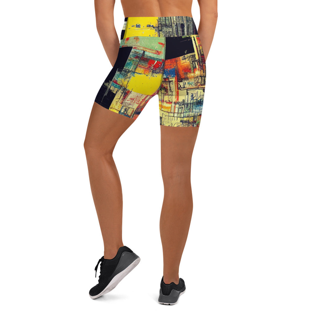 DMV 0911 Avant Garde Yoga Shorts