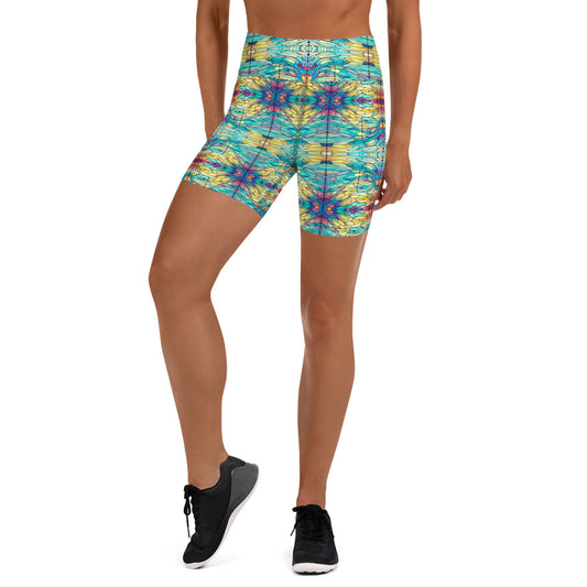 DMV 0231 Chic Boho Yoga Shorts