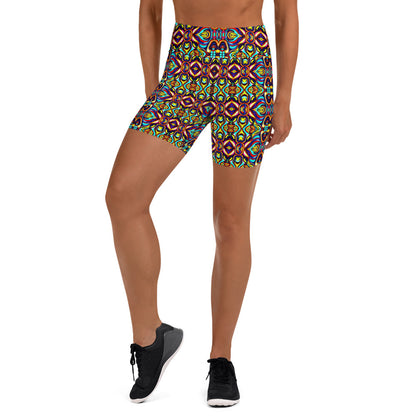 DMV 0118 Psy Artsy Yoga Shorts