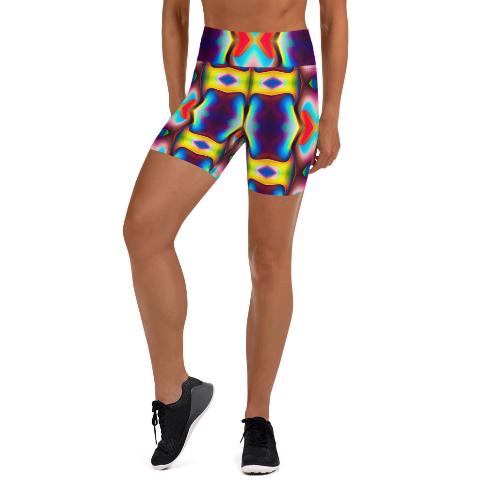 DMV 1350 Psy Artsy Yoga Shorts