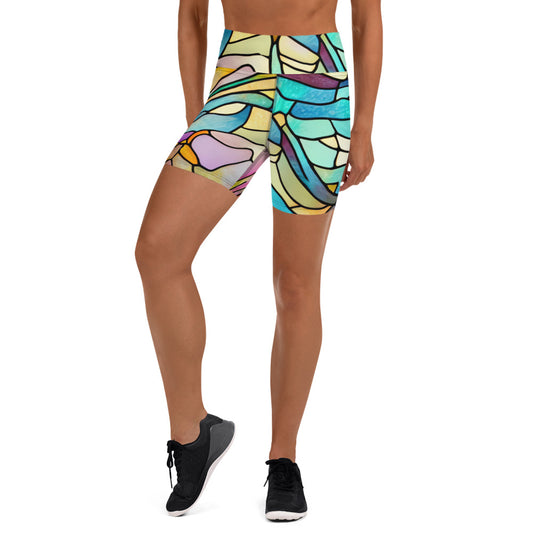 DMV 0167 Boho Yoga Shorts