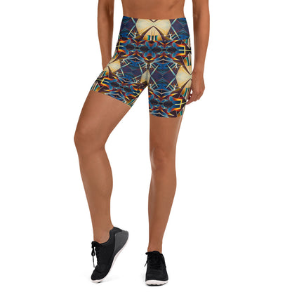 DMV 0406 Conceptual Artsy Yoga Shorts