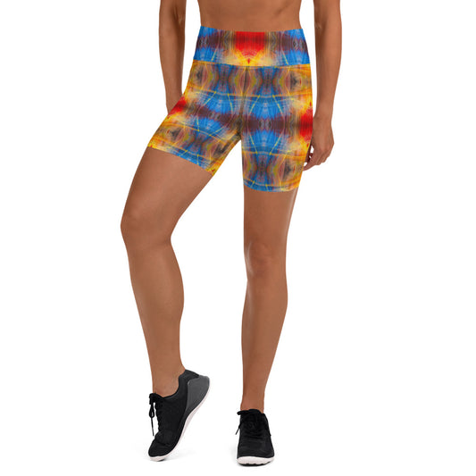 DMV 0341 Avant Garde Artsy Yoga Shorts