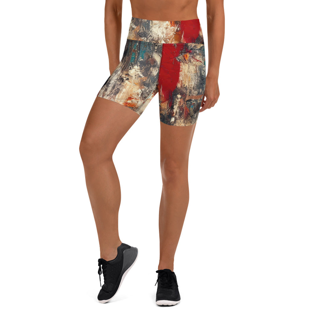 DMV 0848 Avant Garde Yoga Shorts