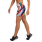 DMV 0277 Abstract Art Yoga Shorts