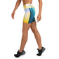 DMV 0262 Retro Art Yoga Shorts