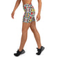 DMV 0573 Geo Boho Yoga Shorts