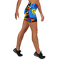 DMV 0235 Psy Art Yoga Shorts